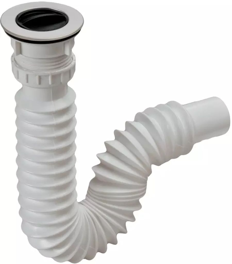 CESPOL PARA FREGADERO TUBO FLEXIBLE DE 19" SIN CUBIERTA METALICA, ELPRO