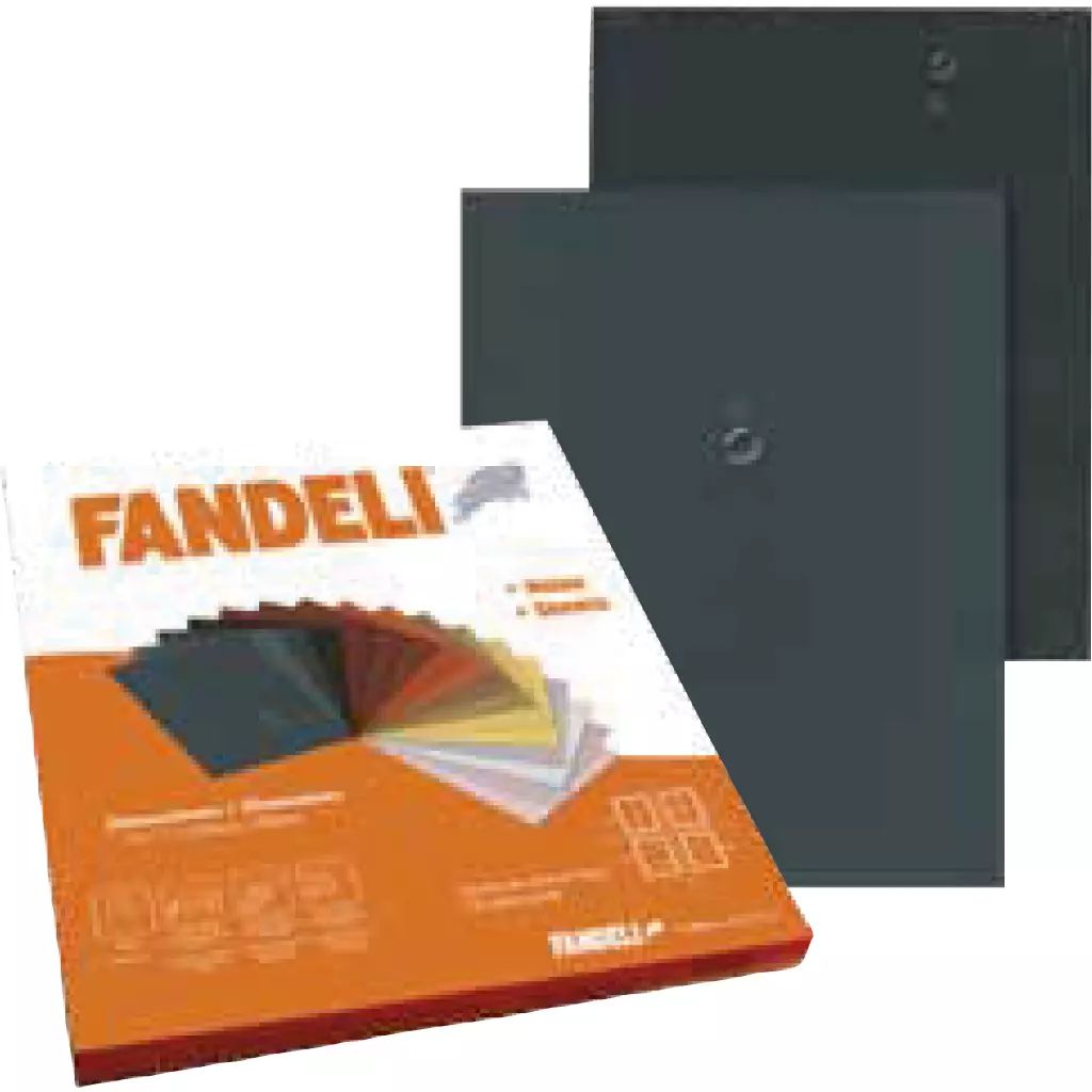 LIJA DE AGUA 9"X11" GRANO 1200 PINTURA-PASTA-METAL-VIDRIO-NO FERROSO (B-99 SIC), FANDELI