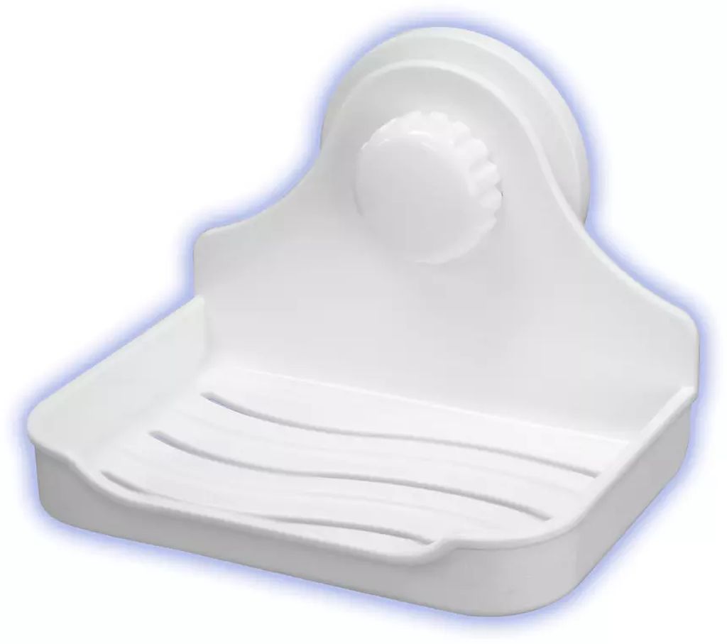 JABONERA PARA BAÑO CON VENTOSA, FLEXIMATIC
