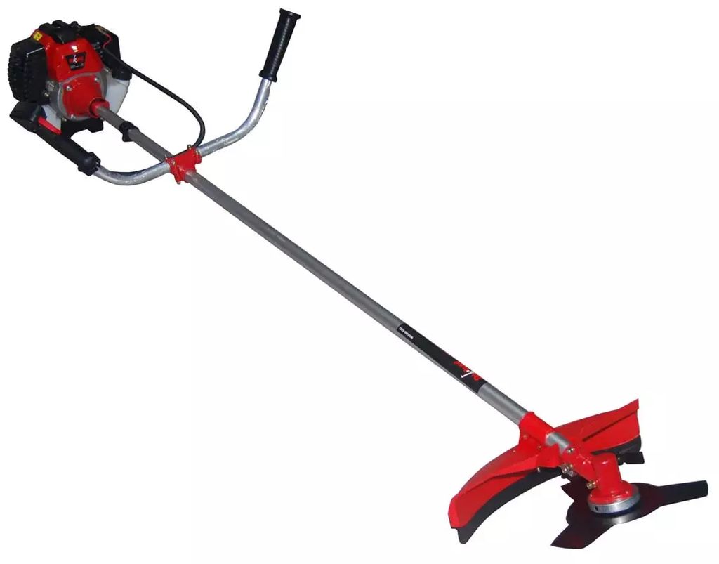 DESBROZADORA A GASOLINA 17" 52CC MANGO TIPO BICICLETA C/ARNES A CARGA, OAKLAND