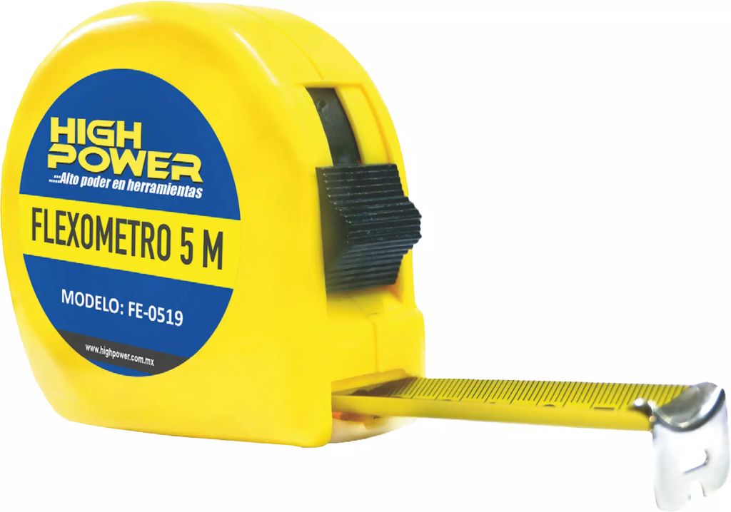 FLEXOMETRO 5.0MTS X 19MM, HIGH POWER