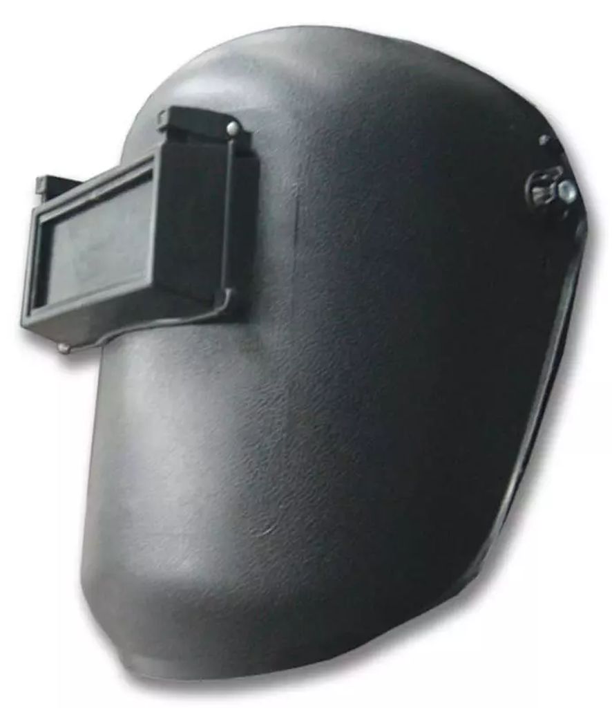 CARETA PARA SOLDAR POLIPROPILENO VENTANA MOVIL AJUSTE DE MATRACA CON 2 CRISTALES, HIGH POWER