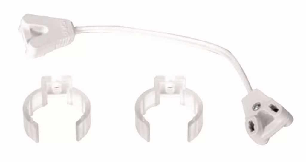SET DE 2 ADAPTADORES Y 2 SOPORTES PARA LAMPARA TUBULAR DE LEDS (LUMINARIA), MUNICH