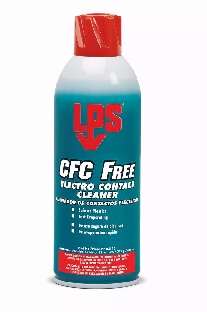 LIMPIADOR DE CONTACTOS ELECTRICOS AEROSOL 312 GR (11 OZ) (CFC FREE), LPS