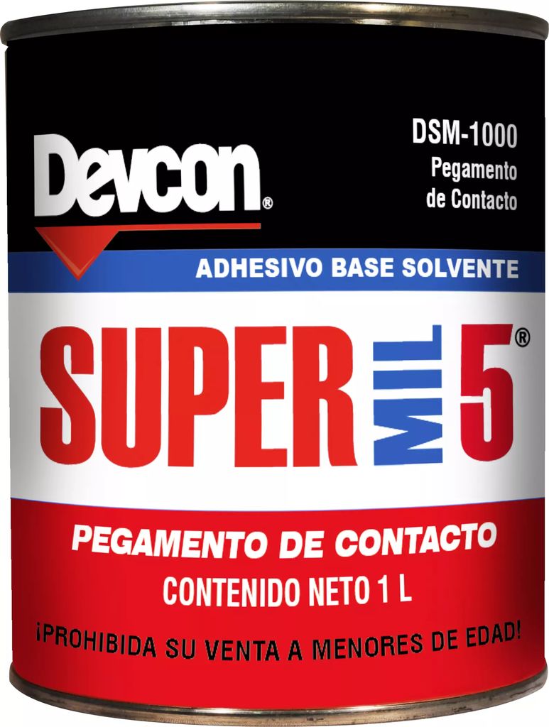 ADHESIVO DE CONTACTO 1 LT (33.81 OZ) SUPER MIL, DEVCON