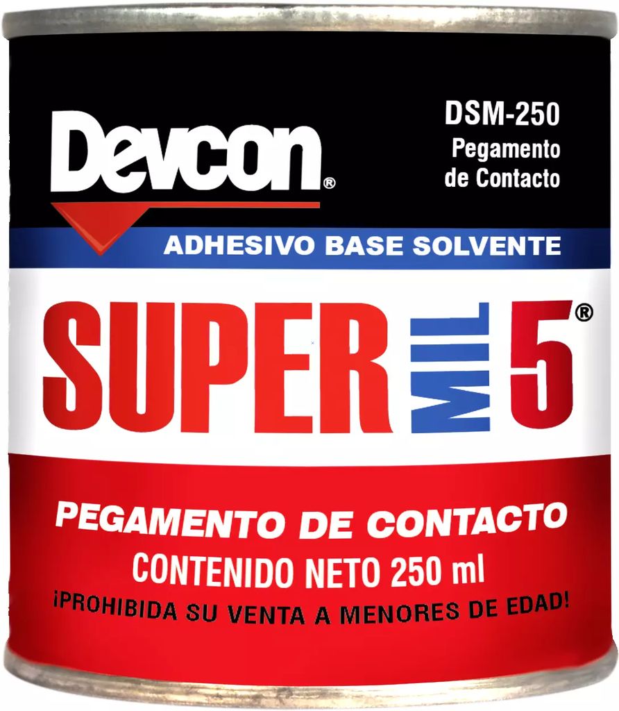 ADHESIVO DE CONTACTO 250 ML (8.45 OZ) (SUPER MIL), DEVCON
