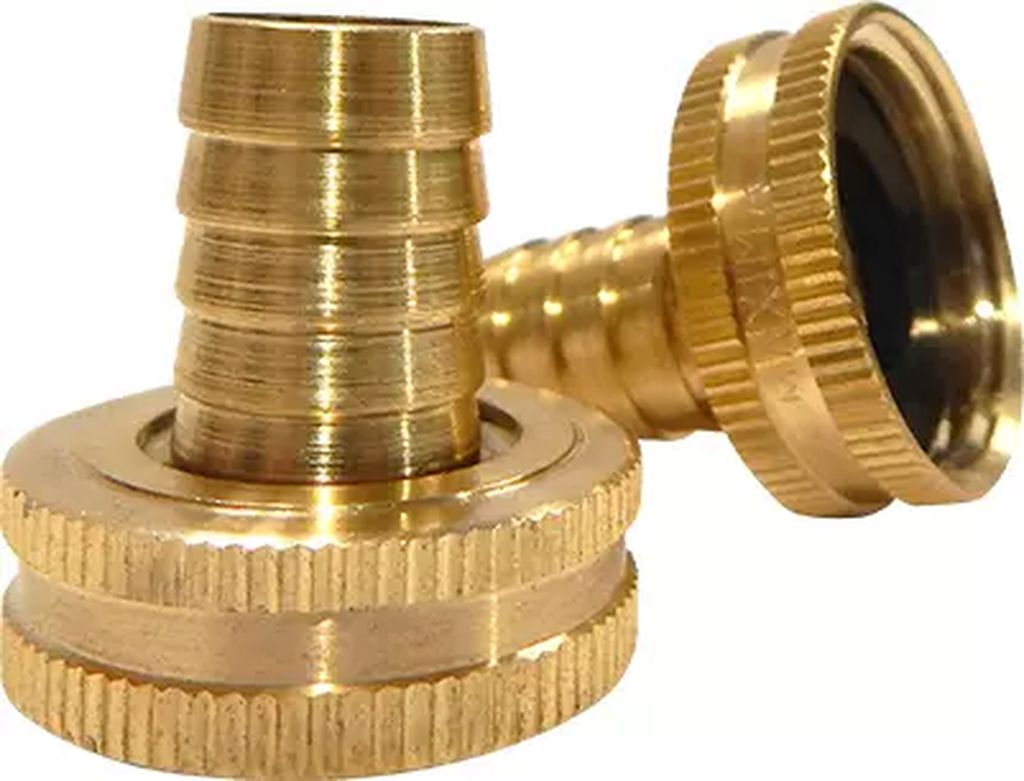 CONECTOR PARA MANGUERA HEMBRA BRONCE 1/2", IDEAL