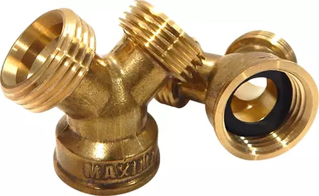 CONECTORES PARA MANGUERA EN "Y" BRONCE, IDEAL