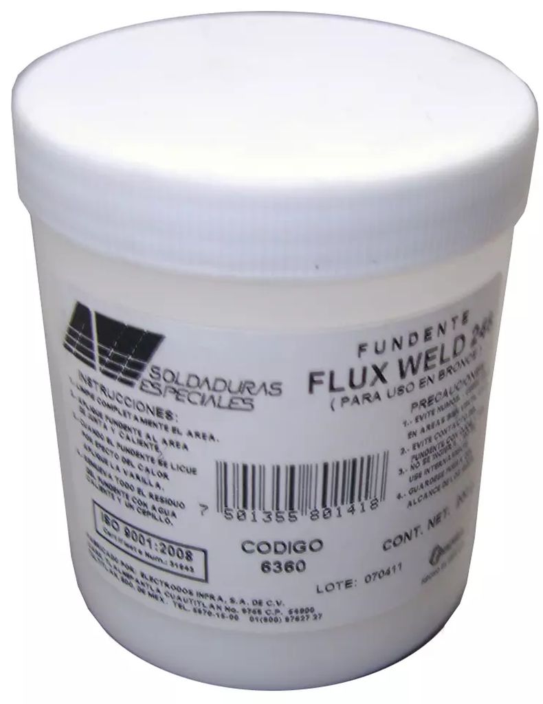 FUNDENTE PARA SOLDADURA DE BRONCE 200GR, INFRA