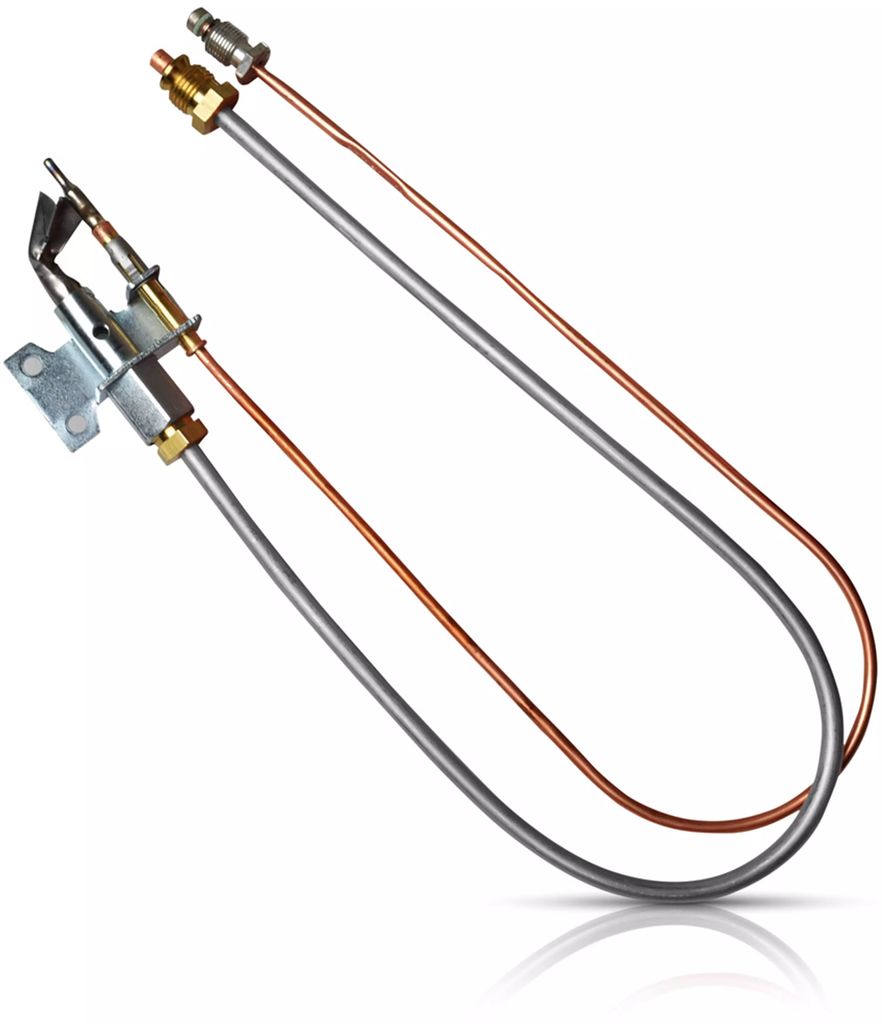 CONJUNTO TERMOPAR PARA CALENTADOR DE AGUA 18" ENTRADA 3/16" PARA GAS LP, IUSA