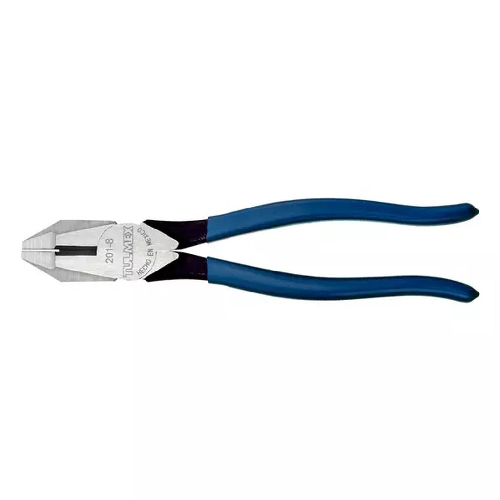 PINZA PARA ELECTRICISTA 8" UNIVERSAL CORTE LATERAL CLASICA, TULMEX
