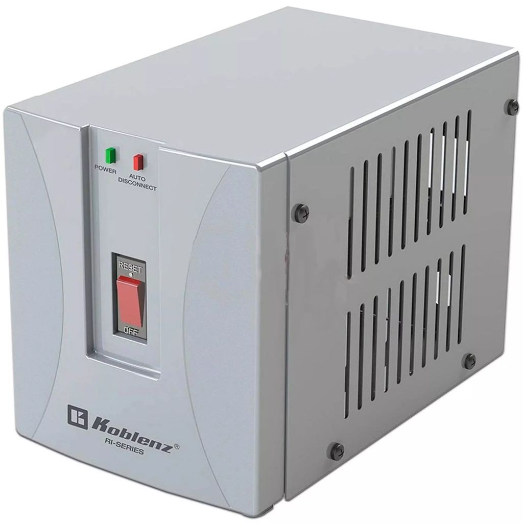 REGULADOR ELECTRICO 2500 VA CON 1 CONTACTO ATERRIZADO, KOBLENZ