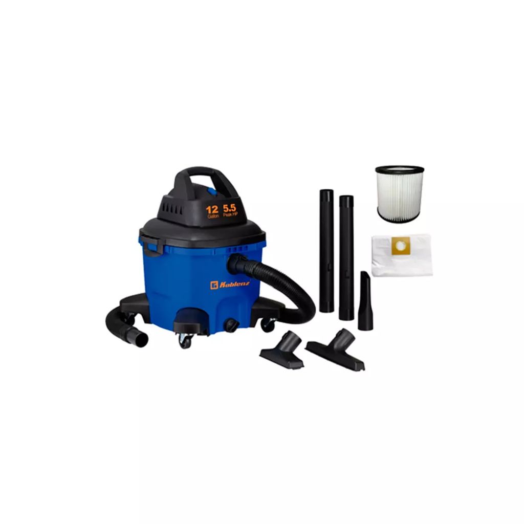 ASPIRADORA 5.5HP 12GAL MULTIUSOS C/6 ACCESORIOS, KOBLENZ