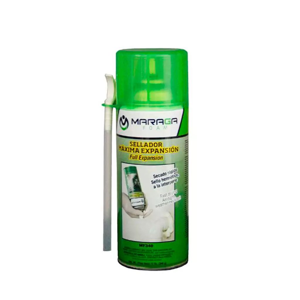 ESPUMA DE POLIURETANO 340 ML, MARAGA