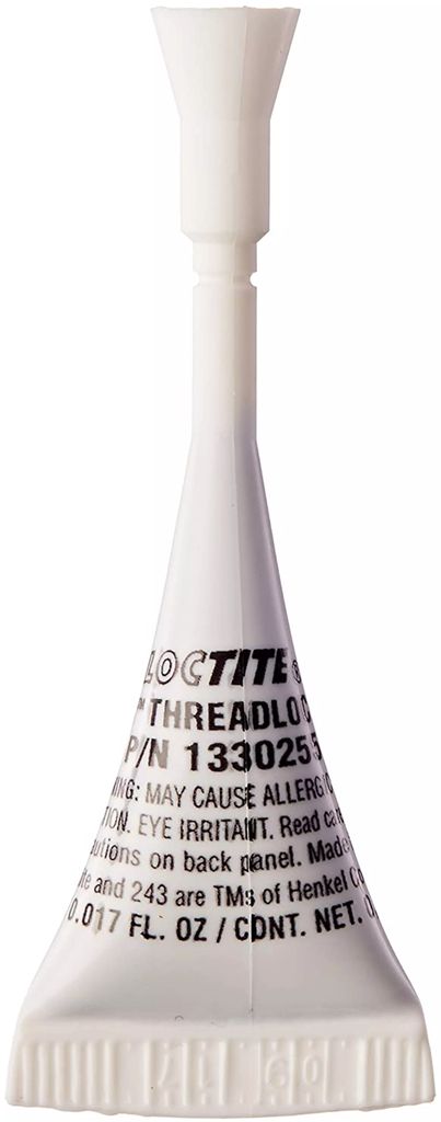 ADHESIVO FIJADOR DE ROSCA RESISTENCIA MEDIA 0.5 GR (0.017 OZ) (243), LOCTITE