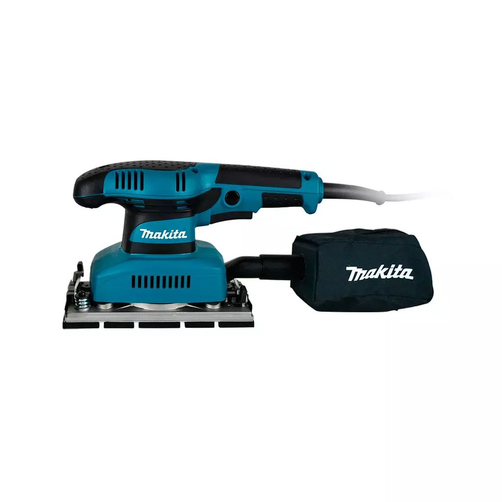 LIJADORA ORBITAL 1/3 HOJA 190 W 11000 OPM CON RECOLECTOR DE POLVO, MAKITA
