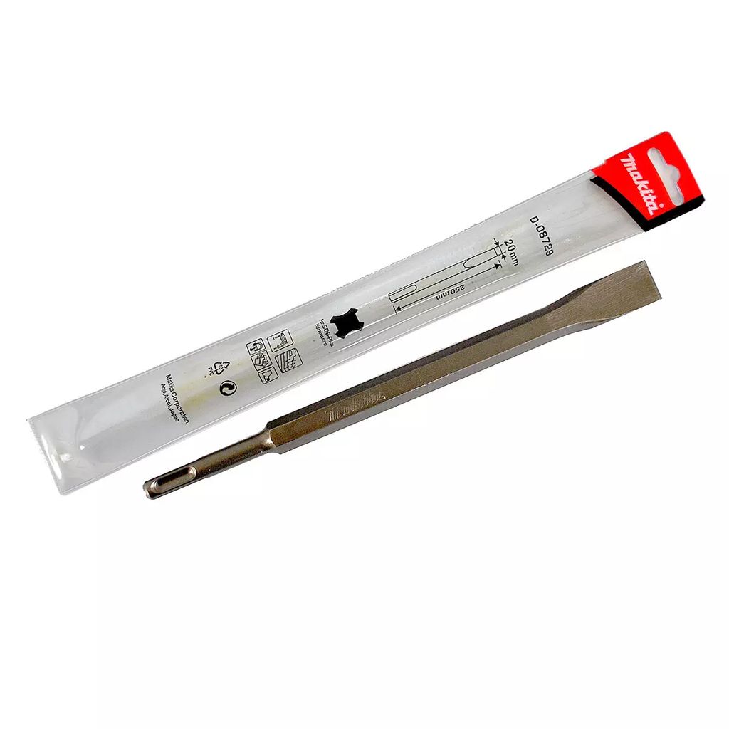 CINCEL PUNTA PLANA SDS-PLUS 9".27/32"X51/64", MAKITA