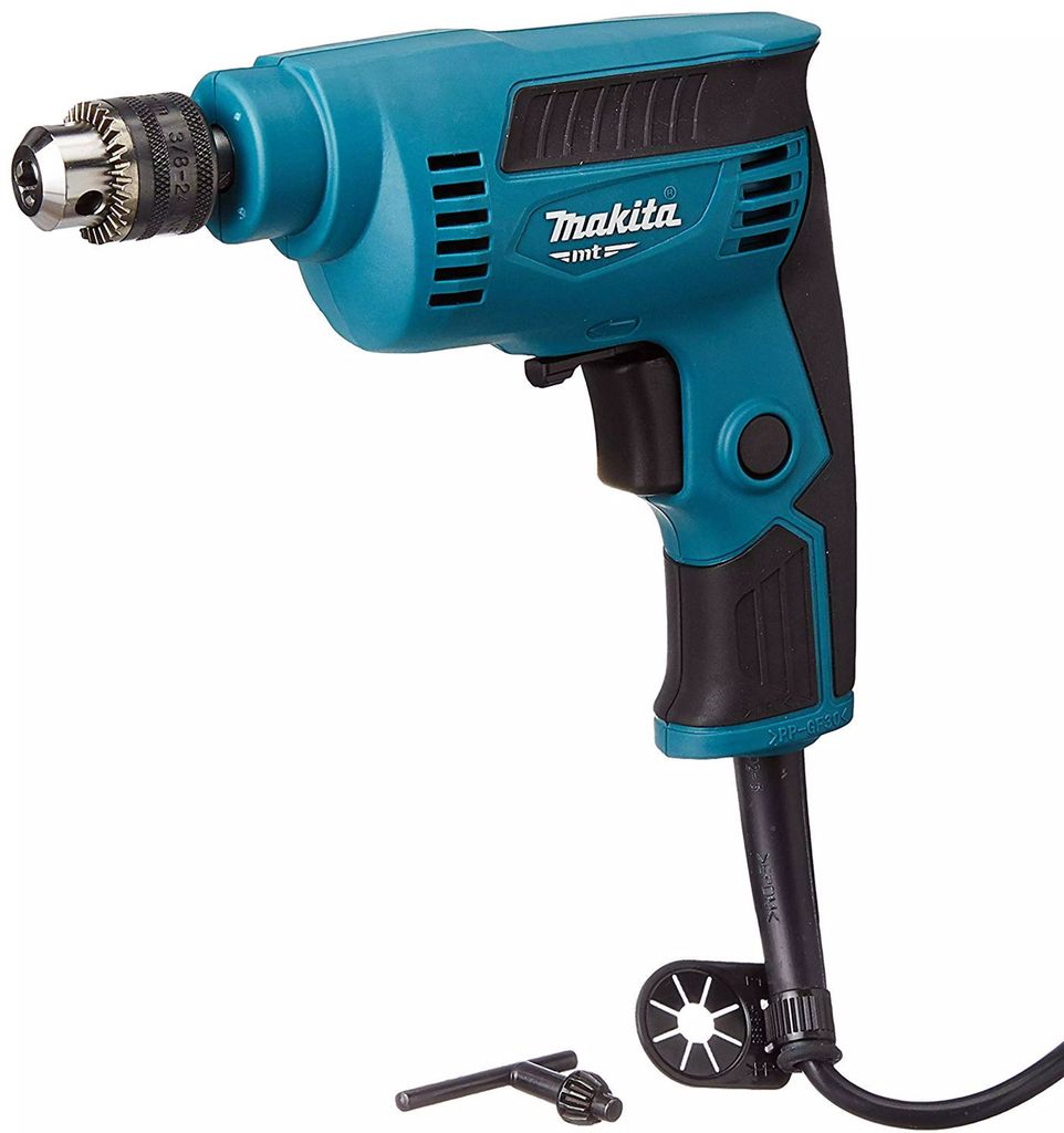 TALADRO 1/4" 230 W 0-4500 RPM VVR BROQ. METALICO, MAKITA