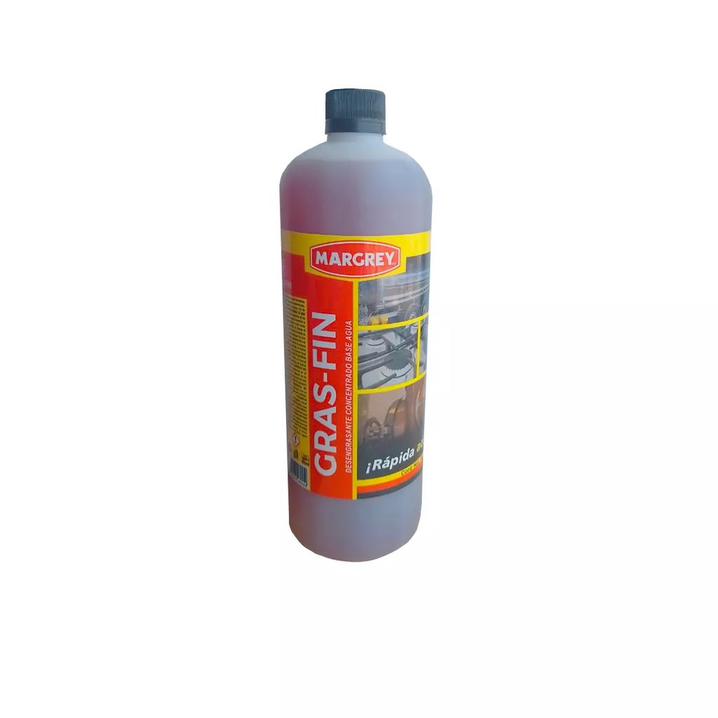DESENGRASANTE AUTOMOTRIZ MULTIUSOS SOLUBLE EN AGUA 1 LT (GRAS-FIN), MARGREY