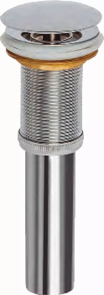 CONTRA PARA LAVABO CON TAPON PUSH DE A. INOX. 65 CM, MIBER