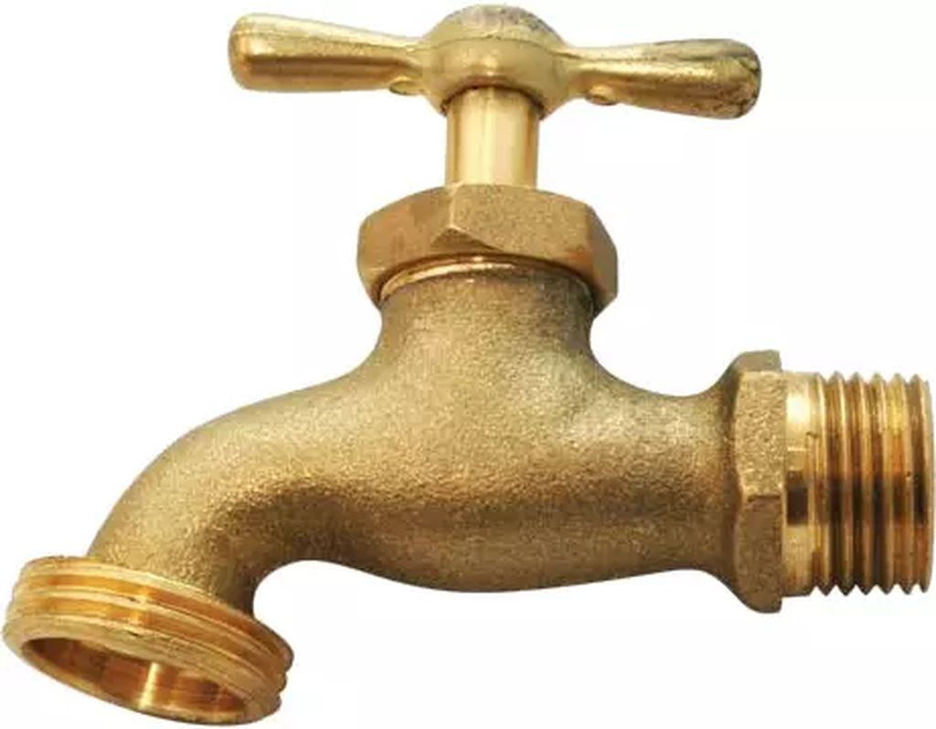 LLAVE PARA JARDIN 1/2" LATON, MIBER