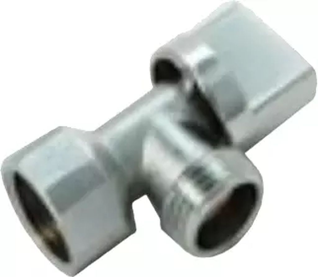 LLAVE ANGULAR PARA CONTROL DE AGUA 1/2"X1/2" CUERPO Y ESFERA DE LATON, MIBER