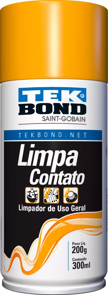 LIMPIADOR DE CONTACTOS ELECTRICOS AEROSOL 300ML/200GR (TEKSPRAY), TEKBOND