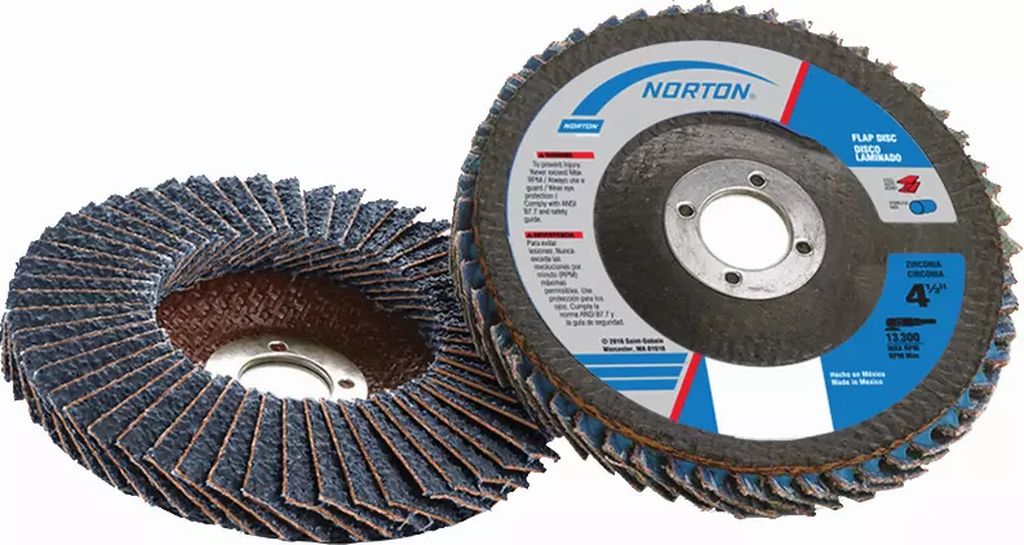 DISCO LAMINADO T-29 4.1/2"X7/8" G040 (AZUL R842), NORTON