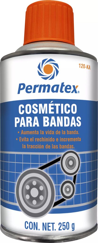 COSMETICO PARA BANDAS AEROSOL 250 GR, PERMATEX