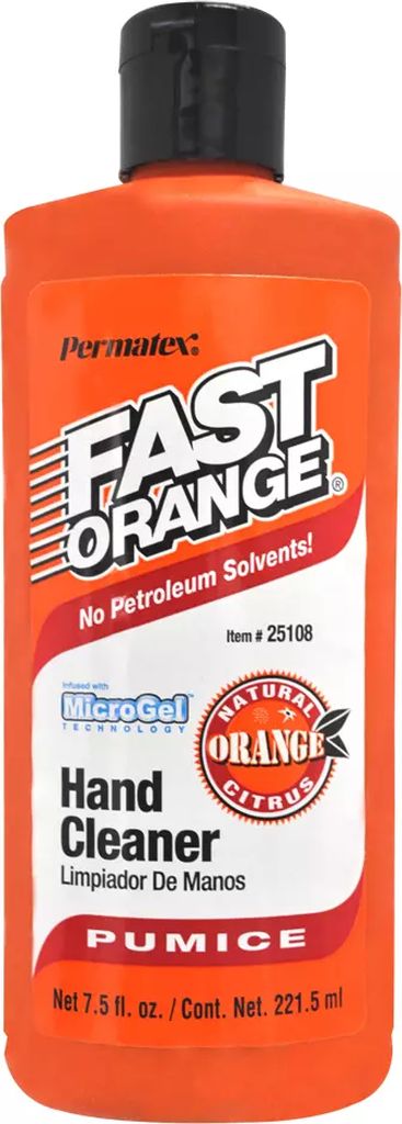 LIMPIADOR DE MANOS EN CREMA BOTE 225 GR (7.5 OZ) FAST ORANGE, PERMATEX