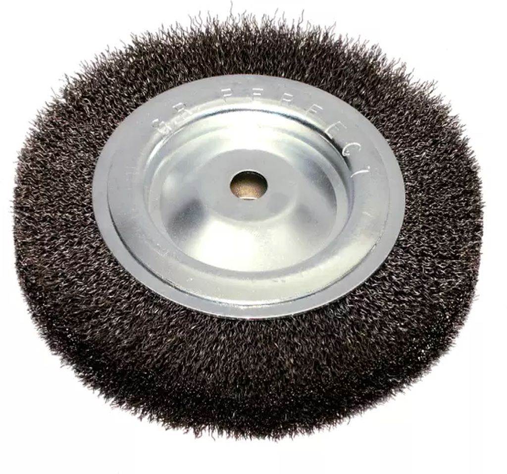 CARDA CIRCULAR ALAMBRE ONDULADO 6"X0.014"X3/4"X1/2" ACERO, PERFECT