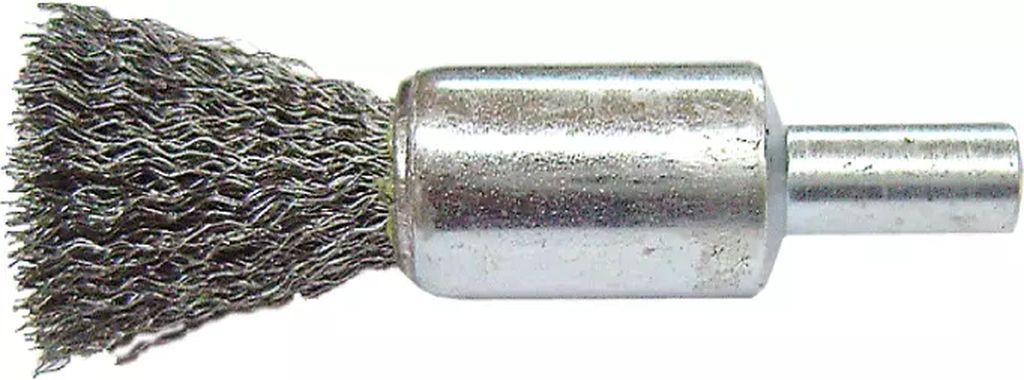 CARDA BROCHA ALAMBRE ONDULADO 1/2"X0.006"X1/4" CON VASTAGO ACERO, PERFECT