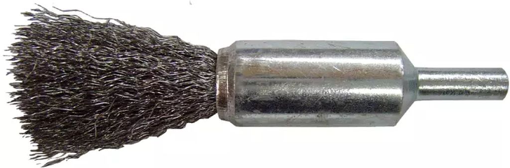 CARDA BROCHA ALAMBRE ONDULADO 5/8"X0.006"X1/4" CON VASTAGO ACERO, PERFECT