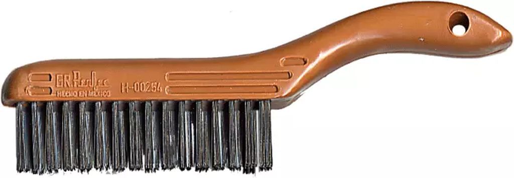 CEPILLO DE ALAMBRE 1"X0.014" 4X16 HILERAS ACERO, PERFECT