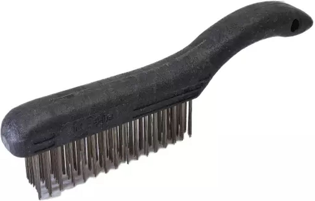 CEPILLO DE ALAMBRE 1"X0.014" 4X16 HILERAS ACERO ECONOMICO, PERFECT