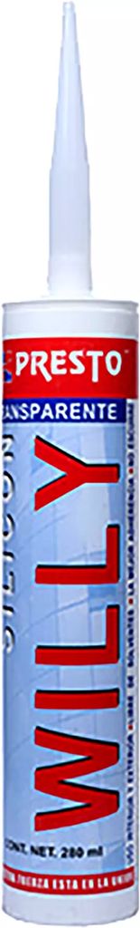SILICON USO GENERAL TRANSPARENTE 280 GR (WILLY), PRESTO
