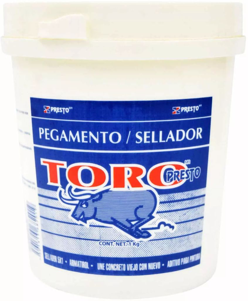 ADHESIVO Y SELLADOR BLANCO MULTIUSOS 1 KG TORO, PRESTO
