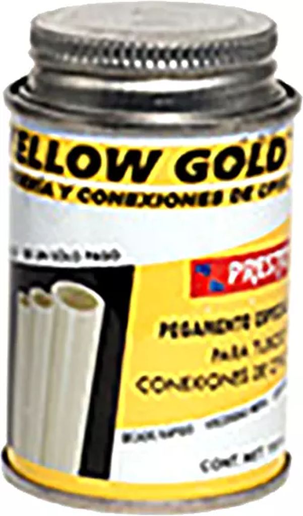 CEMENTO PARA CPVC DORADO 118ML YELLOW GOLD, PRESTO