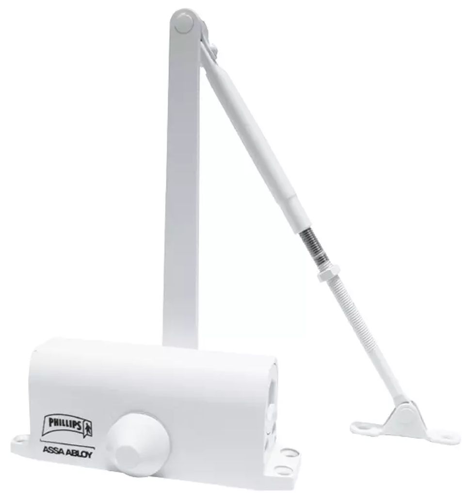CIERRAPUERTA HIDRAULICO 24-45 KG BLANCO, PHILLIPS