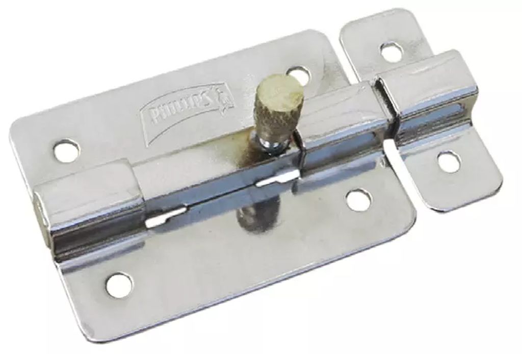 PASADOR DE BARRA PLANA 50MM CROMO, PHILLIPS