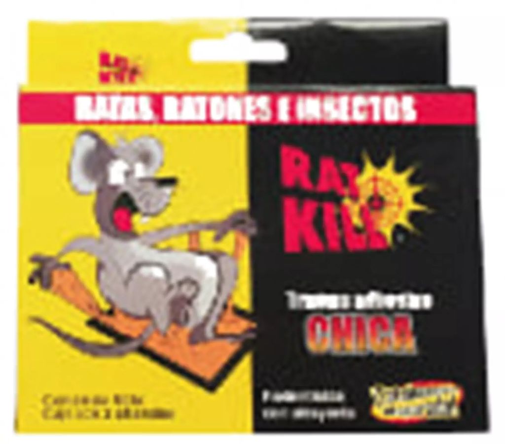 CHAROLA ENGOMADA PARA RATA (2 CHAROLAS), RAT-KILL