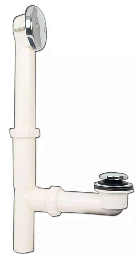 DESAGE PARA TINA FLEXIBLE DE PVC, CIERRE POR PRESION, RUGO