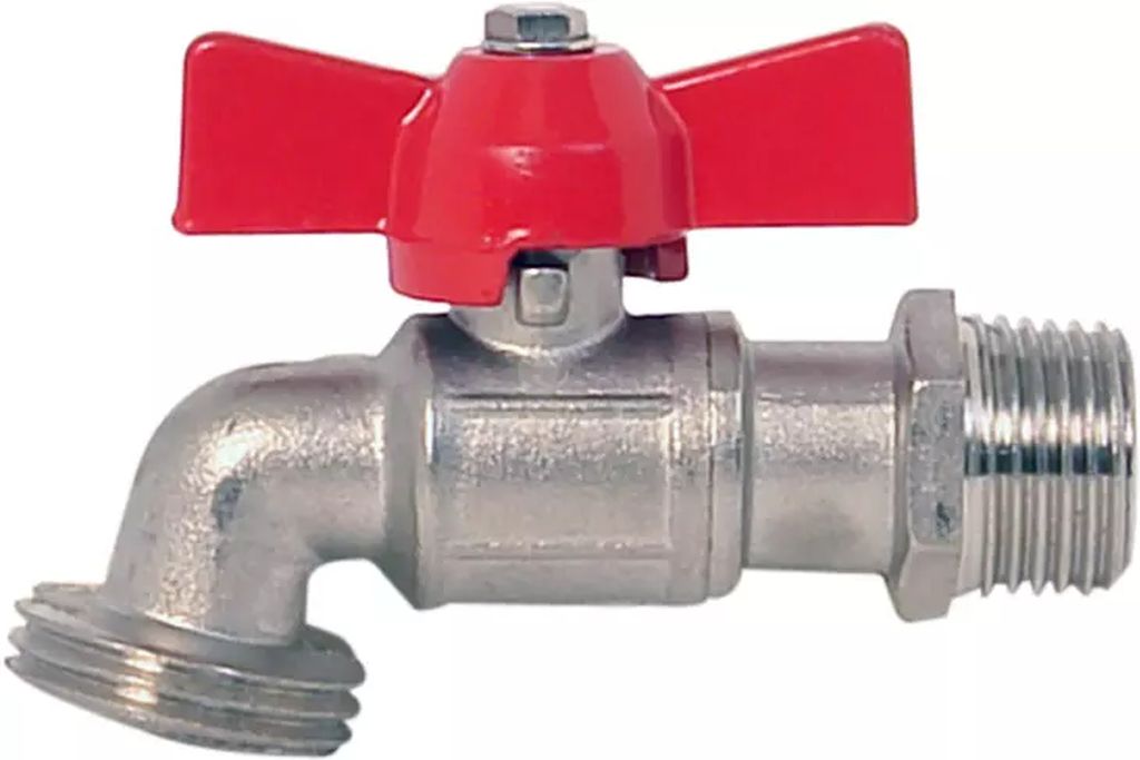 LLAVE ESFERA C/ROSCA P/MANGUERA ESFERA, RUGO