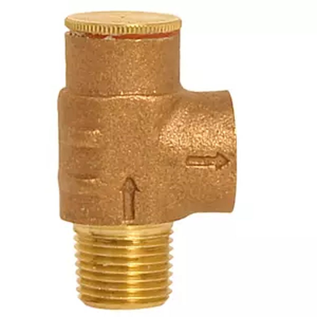 VALVULA ALIVIO PARA BOILER 1/2", RUGO