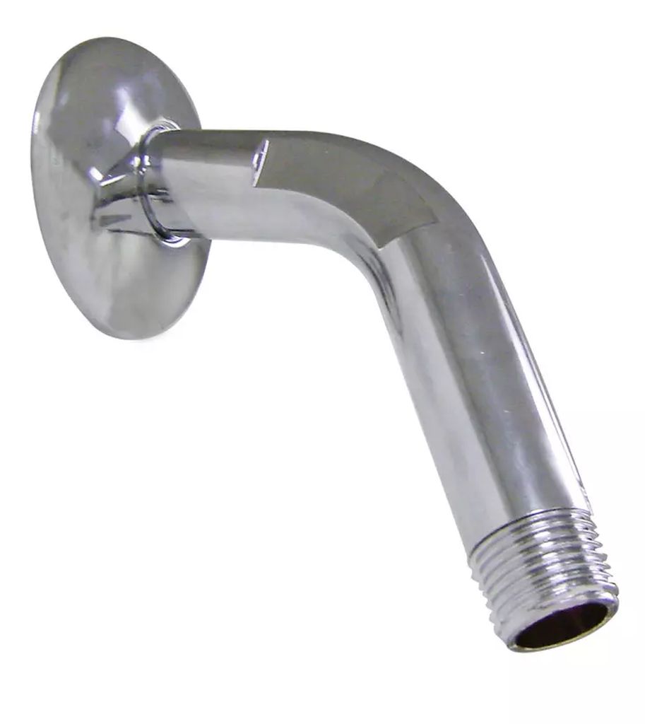 BRAZO PARA REGADERA Y CHAPETON DE ABS, RUGO