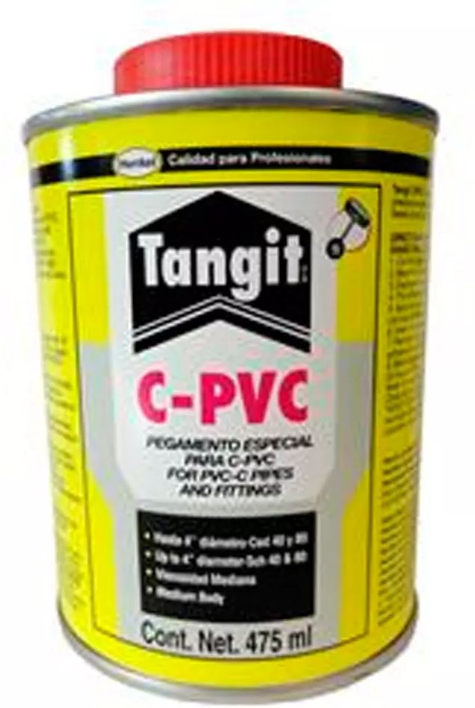 CEMENTO PARA CPVC AMARILLO 475 ML, TANGIT