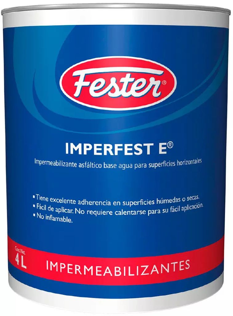 [R3 1627234] IMPERMEABILIZANTE ASFALTICO BASE AGUA 4 LT (IMPERFEST E), FESTER