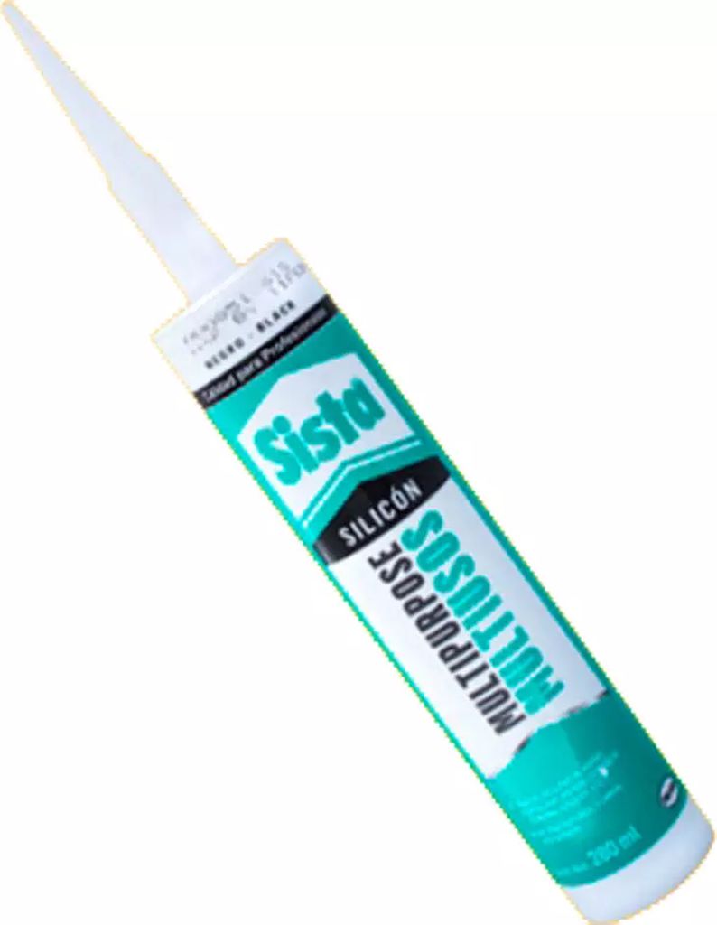SILICON USO GENERAL TRANSPARENTE 280 ML, SISTA
