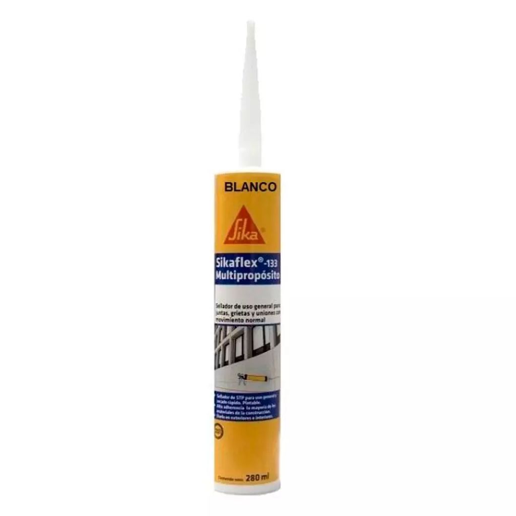 SELLADOR DE POLIURETANO BLANCO 280GR  MULTIPROPOSITO(SIKAFLEX 133), SIKA