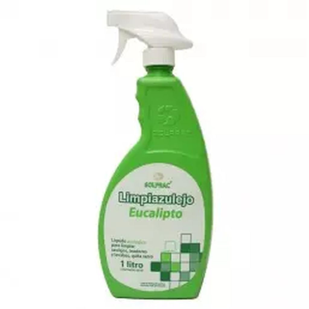 LIMPIADOR DE AZULEJOS 1LT (LIMPIAZULEJO) AROMA EUCALIPTO, SOLPRAC